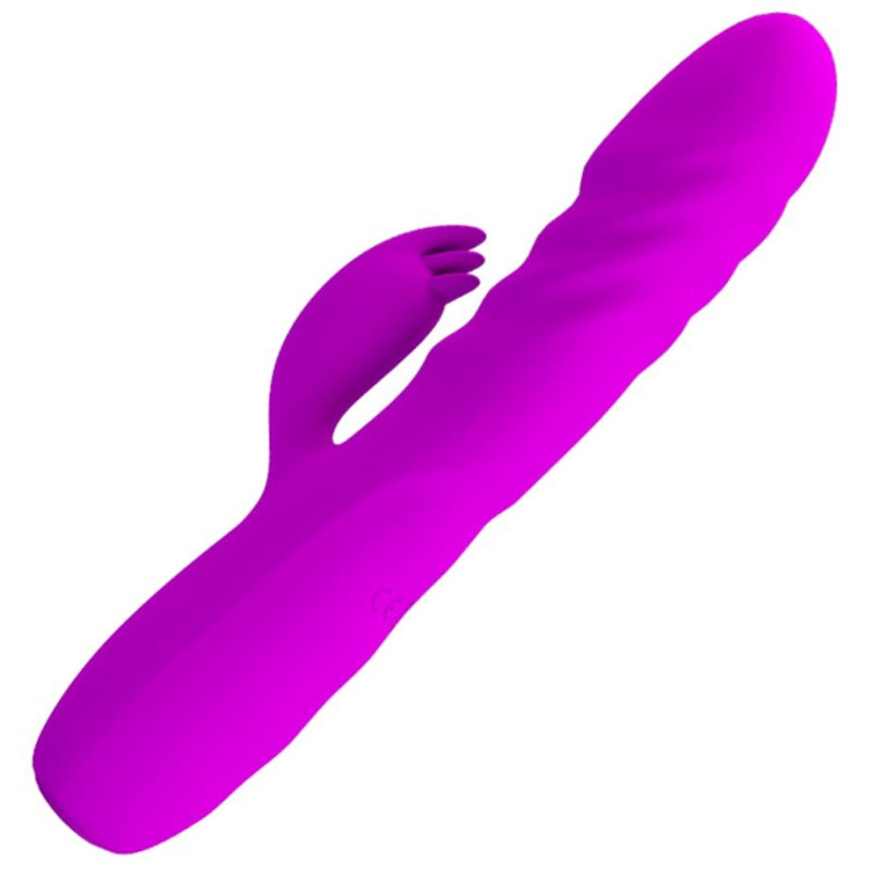 Pretty Love Vibro Rabbit à poussée Melanie Pretty Love 21cm Violet